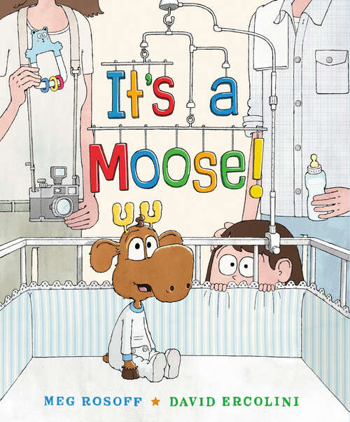 Book cover of It's a Moose!