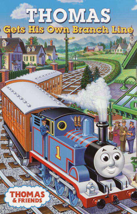 Book cover of Thomas Gets His Own Branch Line (Thomas & Friends)