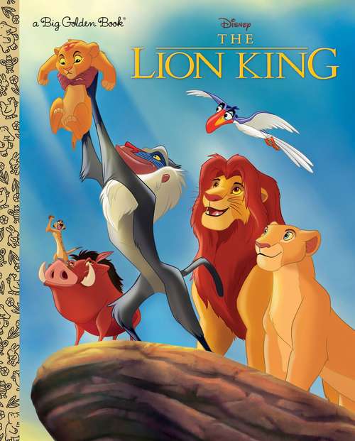 Book cover of The Lion King (Big Golden Book)
