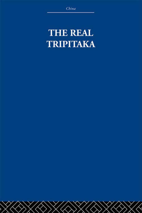 Book cover of The Real Tripitaka: And Other Pieces