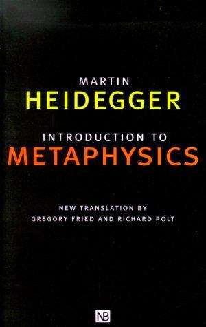Book cover of Introduction to Metaphysics