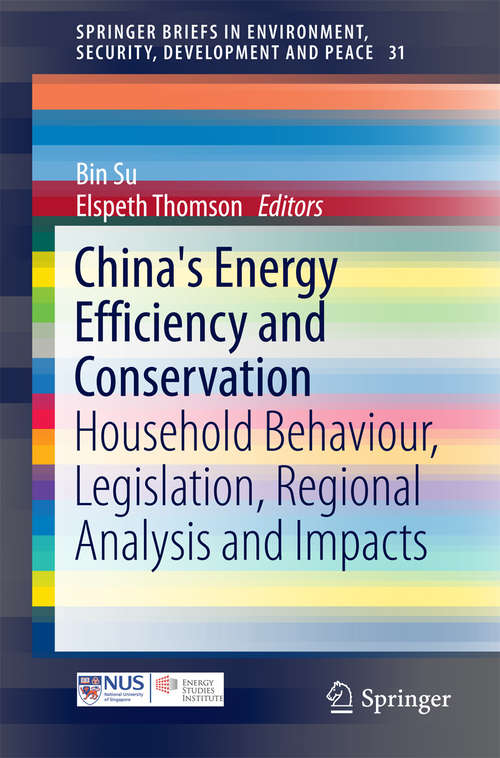 Book cover of China's Energy Efficiency and Conservation
