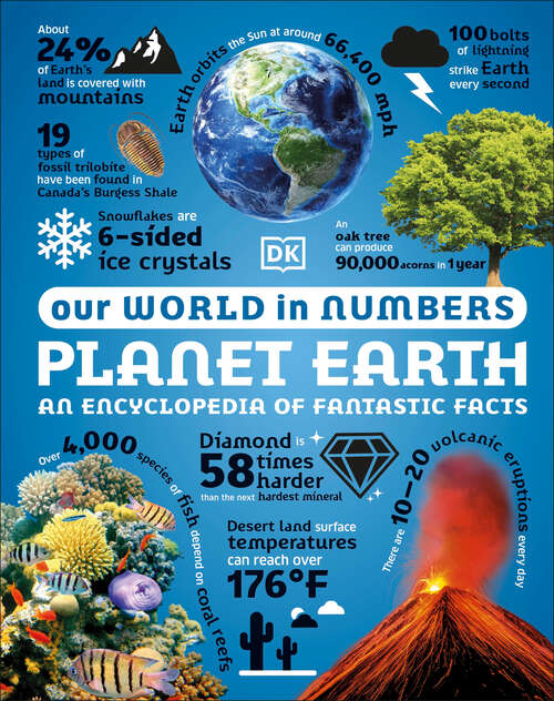 Book cover of Our World in Numbers: Planet Earth (DK Oour World in Numbers)