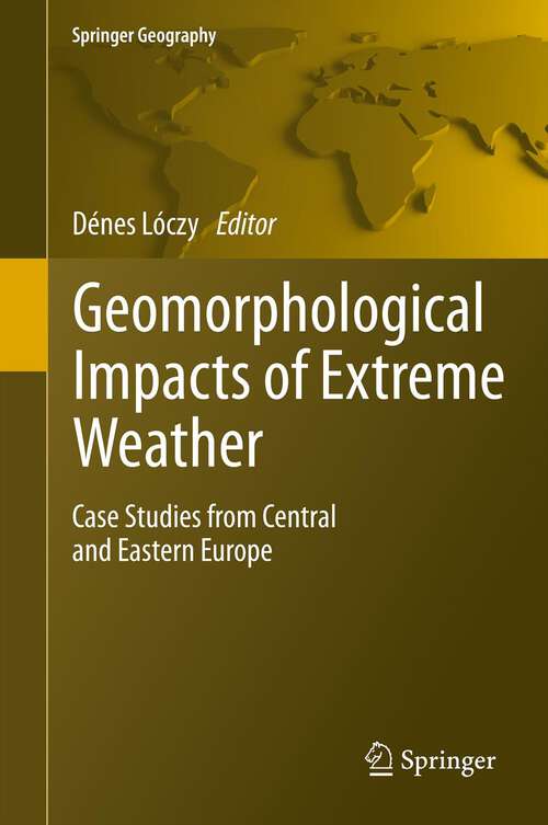 Book cover of Geomorphological impacts of extreme weather
