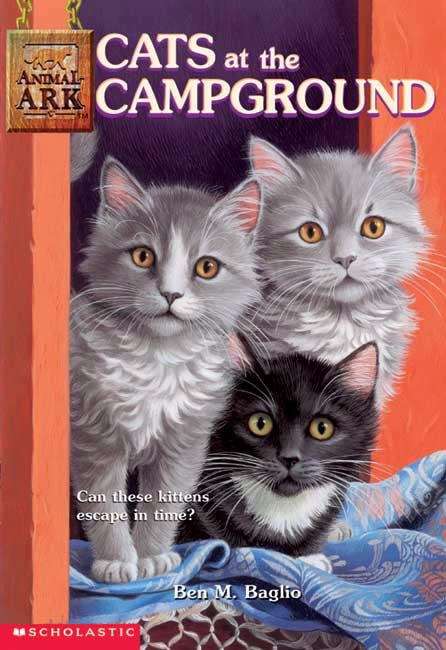 Book cover of Cats at the Campground (Animal Ark #32)