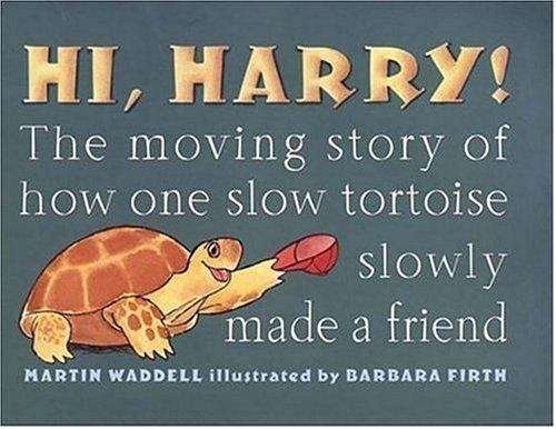 Book cover of Hi, Harry!: The Moving Story Of How One Slow Tortoise Slowly Made A Friend