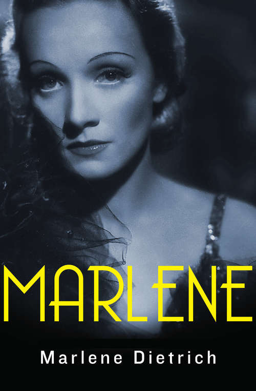 Book cover of Marlene: The Songbook