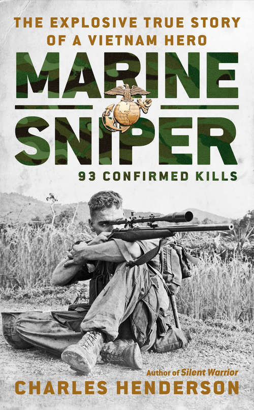 Book cover of Marine Sniper