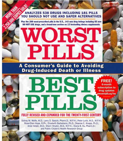 Book cover of Worst Pills, Best Pills