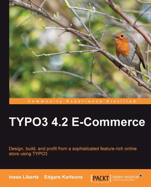 Book cover of TYPO3 4.2 E-Commerce
