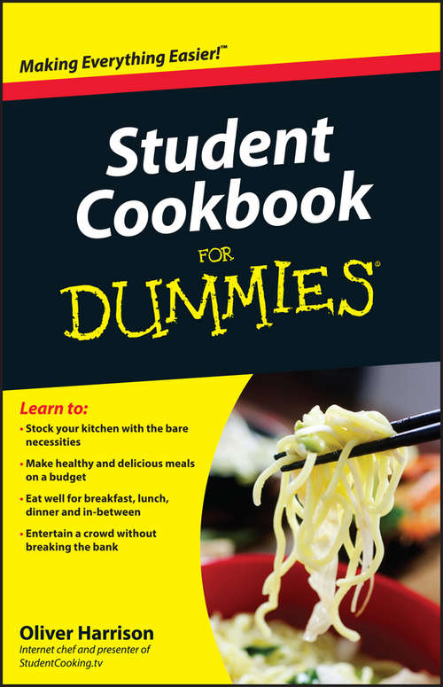 Book cover of Student Cookbook For Dummies