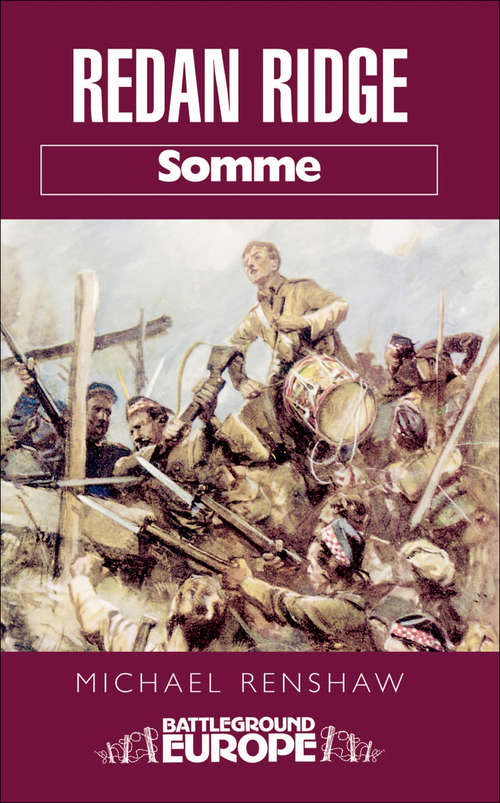 Book cover of Redan Ridge: Somme (Battleground Europe)