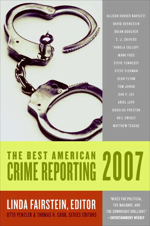 Book cover of The Best American Crime Reporting 2007