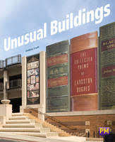Book cover of Unusual Buildings (Into Reading, Level S #30)