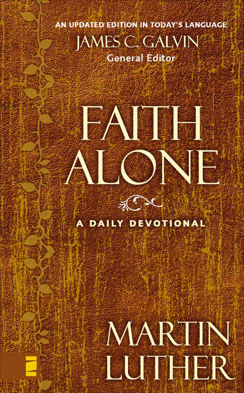 Book cover of Faith Alone