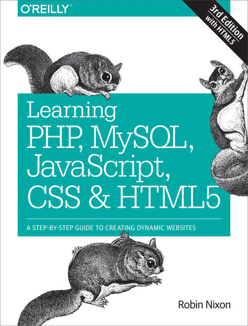 Book cover of Learning PHP, MySQL, JavaScript, CSS & HTML5