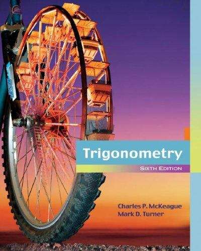 Book cover of Trigonometry