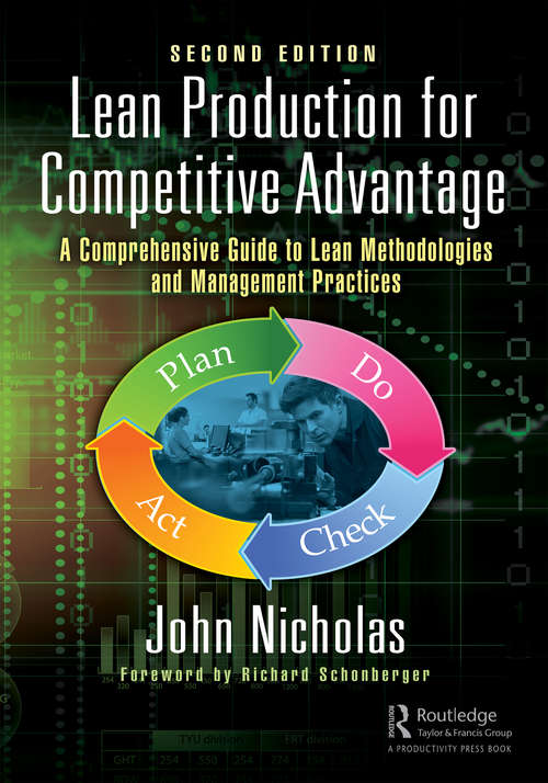 Book cover of Lean Production for Competitive Advantage: A Comprehensive Guide to Lean Methodologies and Management Practices, Second Edition