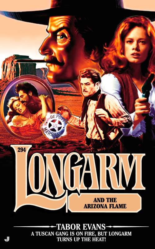 Book cover of Longarm and the Arizona Flame (Longarm #294)