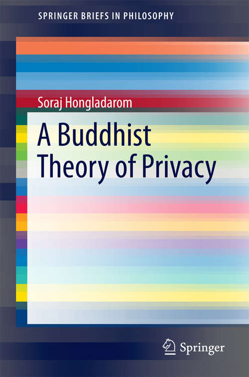 Book cover of A Buddhist Theory of Privacy