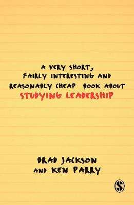 Book cover of Studying Leadership
