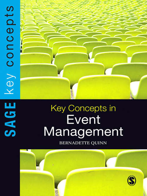 Key Concepts in Event Management (SAGE Key Concepts series)