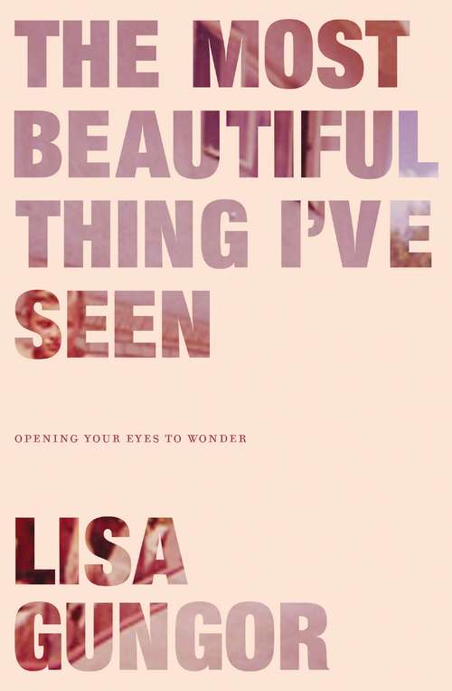 Book cover of The Most Beautiful Thing I’ve Seen: Opening Your Eyes to Wonder