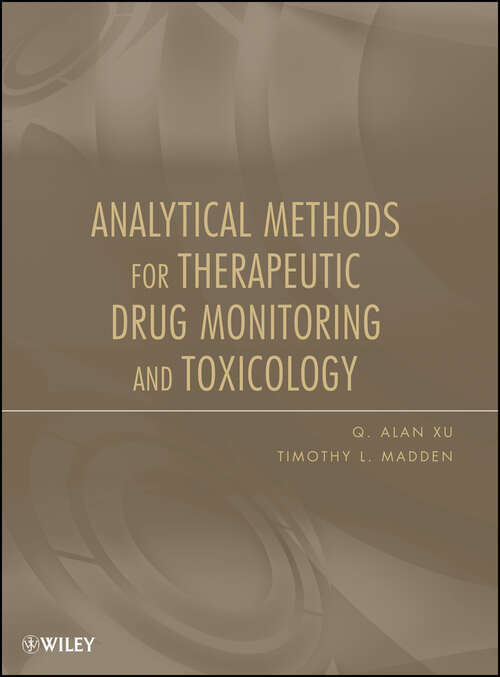 Book cover of Analytical Methods for Therapeutic Drug Monitoring and Toxicology