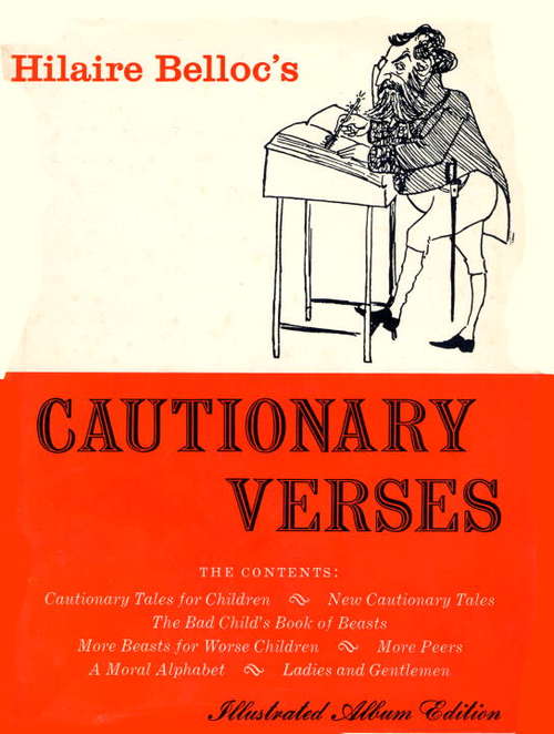 Book cover of CAUTIONARY VERSES