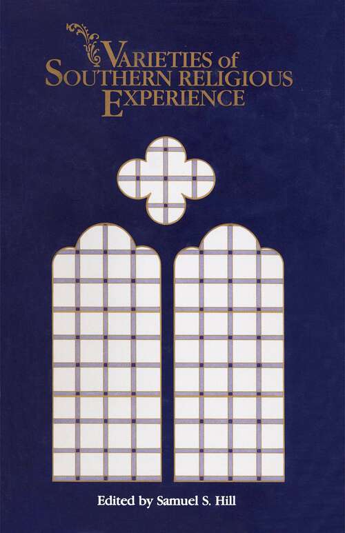 Book cover of Varieties of Southern Religious Experiences