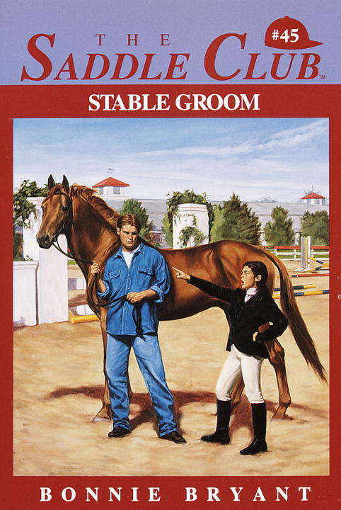 Book cover of Stable Groom (Saddle Club #45)