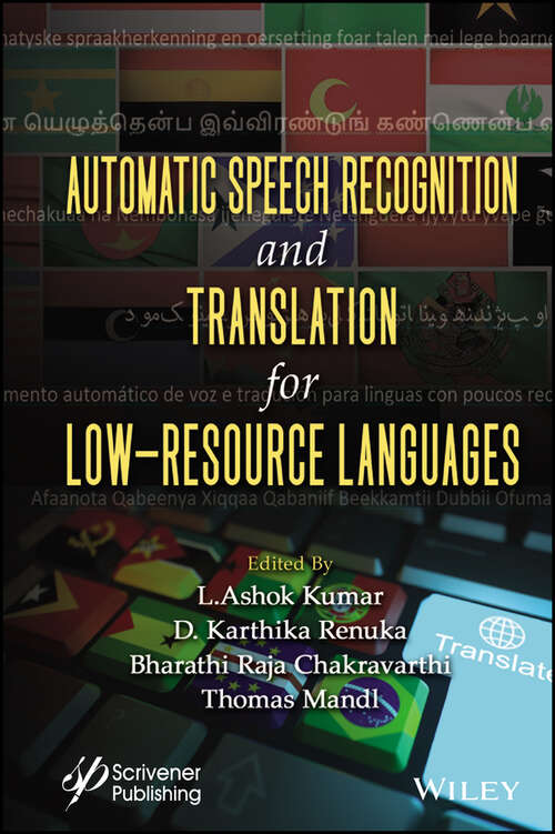 Book cover of Automatic Speech Recognition and Translation for Low Resource Languages