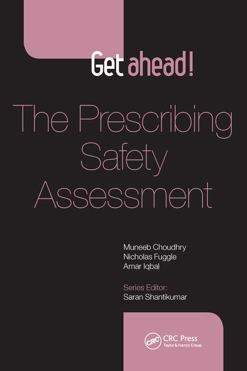 Book cover of Get ahead! The Prescribing Safety Assessment (Get ahead!)