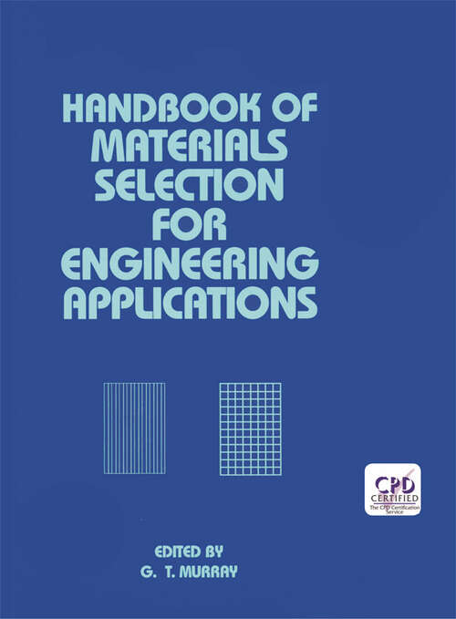 Book cover of Handbook of Materials Selection for Engineering Applications (1)