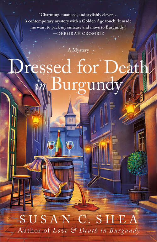 Book cover of Dressed for Death in Burgundy: A Mystery (The French Village Mysteries #2)