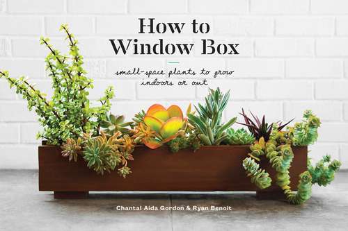 Book cover of How to Window Box: Small-space Plants To Grow Indoors Or Out