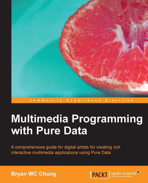 Book cover of Multimedia Programming with Pure Data