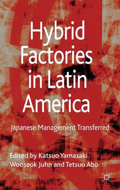 Book cover of Hybrid Factories in Latin America