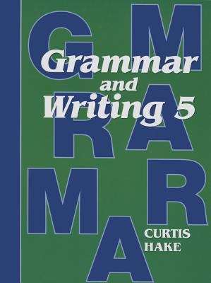 Book cover of Saxon Grammar and Writing Grade 5