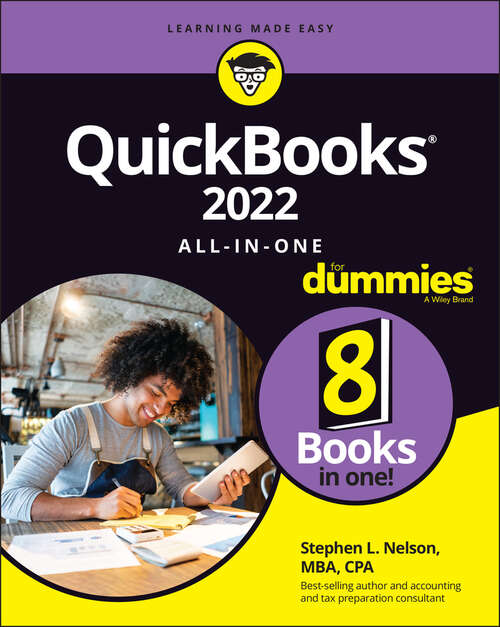 Book cover of QuickBooks 2022 All-in-One For Dummies