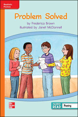 Book cover of Problem Solved (Reading Wonders: Approaching Level, Grade 3)