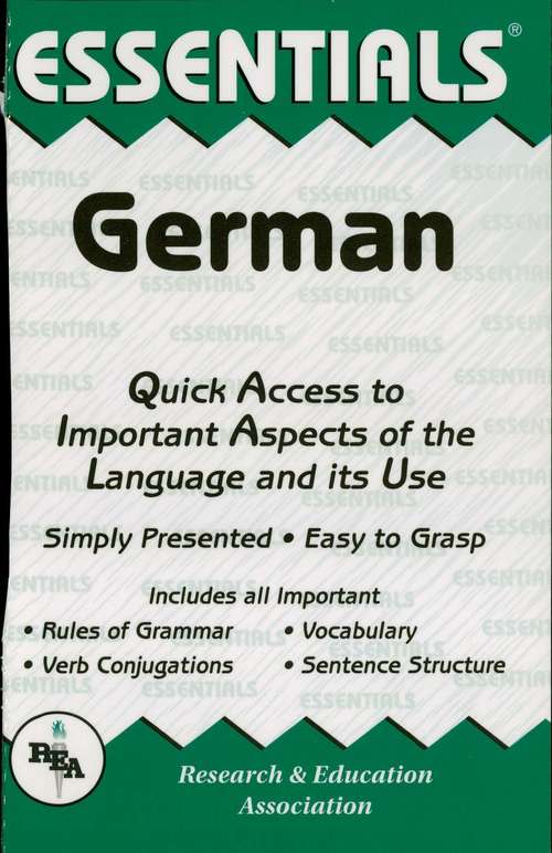 Book cover of German Essentials