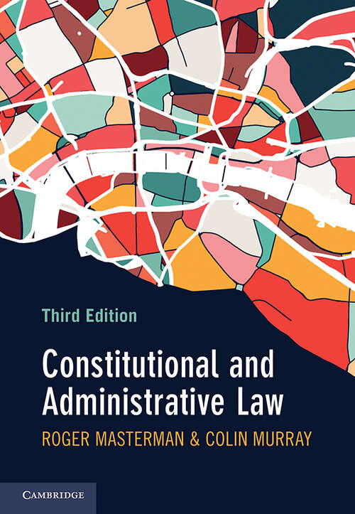 Constitutional and Administrative Law Constitutional and Administrative Law