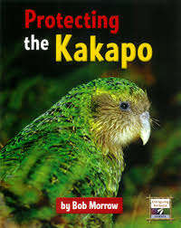 Book cover of Protecting the Kakapo (Fountas & Pinnell LLI Red: Level O)