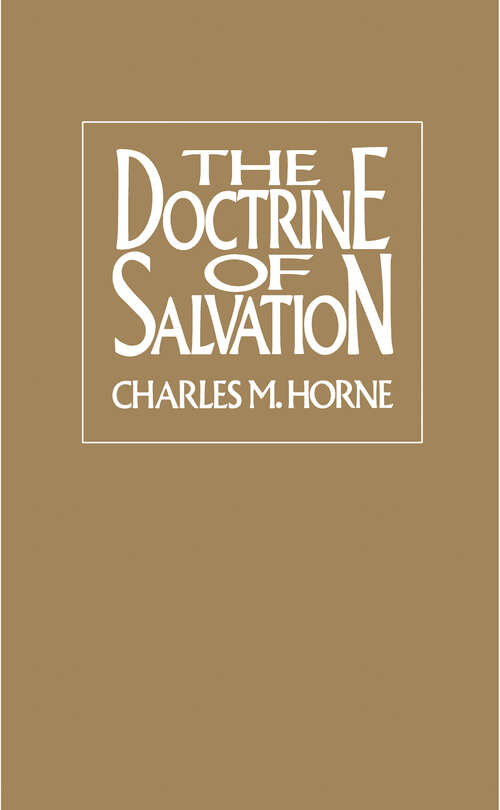 Book cover of The Doctrine of Salvation