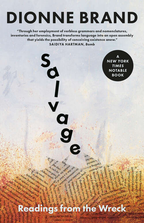 Book cover of Salvage: Readings from the Wreck