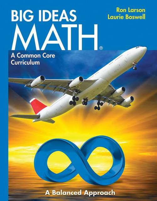 Book cover of Big Ideas Math: A Common Core Curriculum, Blue