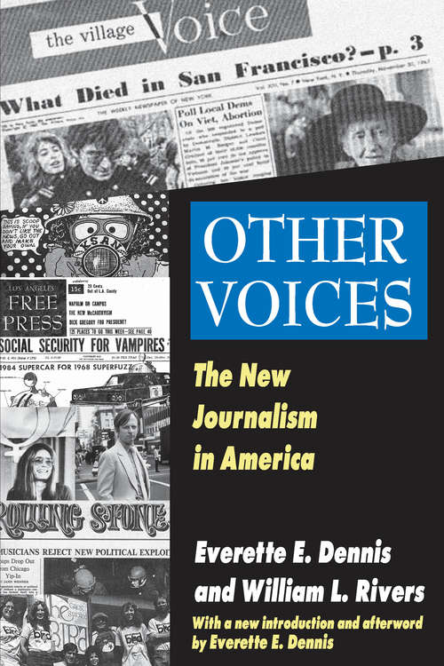 Book cover of Other Voices: The New Journalism in America