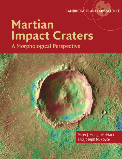 Book cover of Martian Impact Craters: A Morphological Perspective (Cambridge Planetary Science)