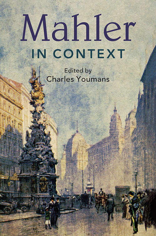 Book cover of Mahler in Context (Composers in Context)